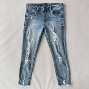STS Blue Harper High Rise Crop Distressed Denim Jeans Women’s Size 27